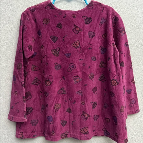 Adorable Vintage Painting Red Rhino Velvet Shirt 4T Made in USA - Picture 4 of 10